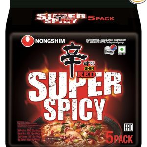 test Nongshim Shin Red Super Spicy Instant Noodle