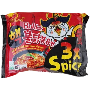 Samyang Buldak Ramen Noodles - Hot Chicken Flavour,3x 140 g