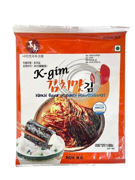 kimchi flavor seasoned seaweed