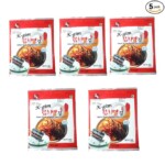 kimchi flavor seasoned seaweed pack of 5