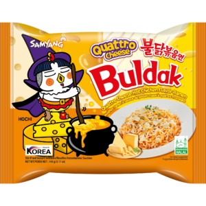 Samyang Buldak Quattro Cheese Hot Chicken Flavour Ramen 140g