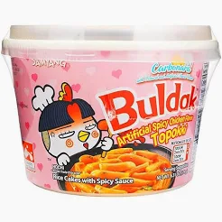 Samyang Buldak Carbonara Flavour Topokki (185g)