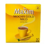 MAXIM Mocha Gold Mild Instant Coffee Mix (50 Sticks)