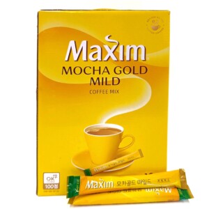 MAXIM Mocha Gold Mild Instant Coffee Mix (100STICKS)