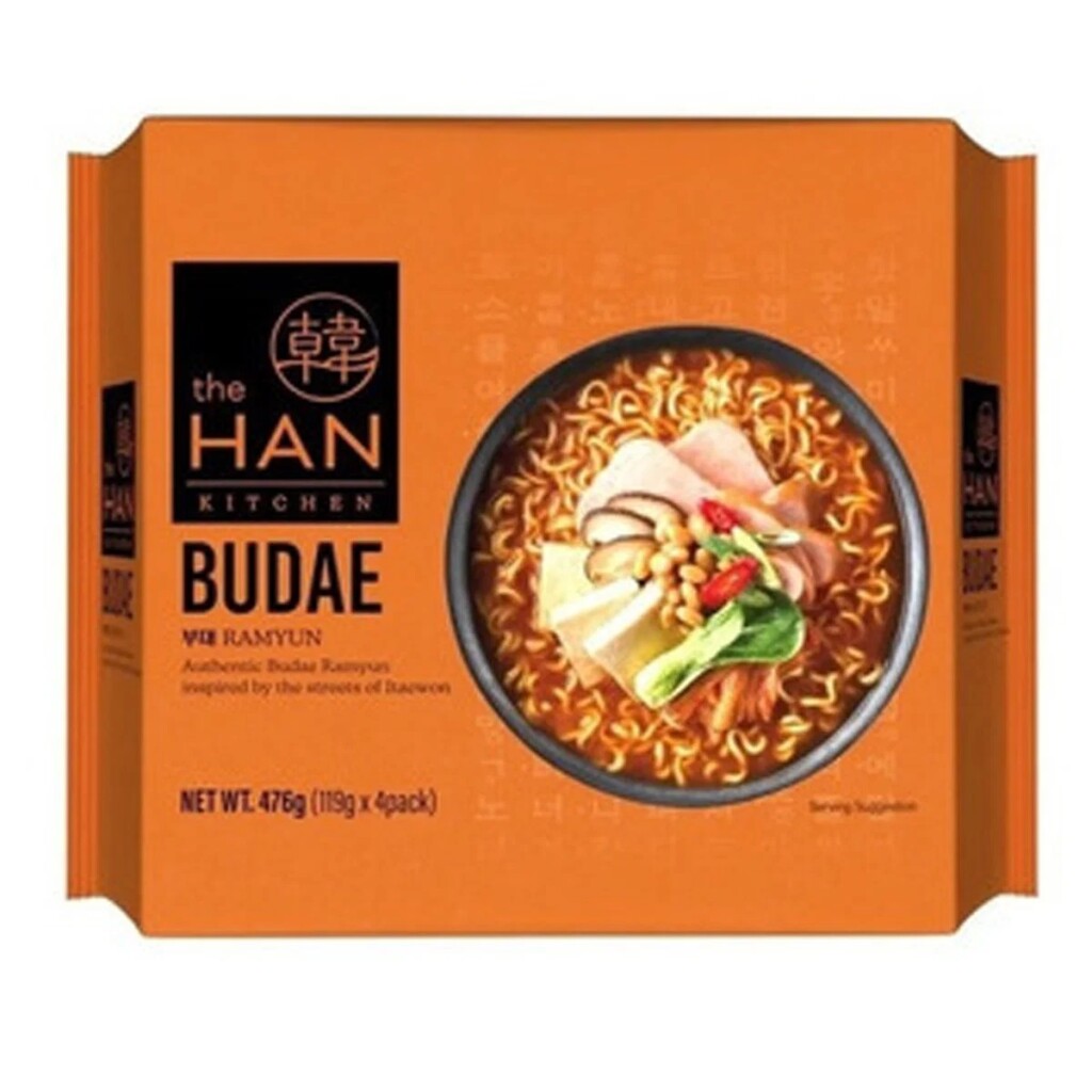 THE HAN KITCHEN BUDAE RAMYUN 119g*4 (PACK OF 4)