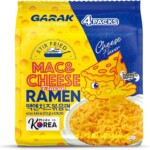 GARAK MAC&CHEESE FLAVOR STIR-FRIED RAMEN (pack of 4)
